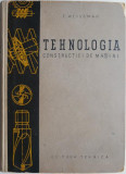 Tehnologia constructiei de masini &ndash; E. Weissman