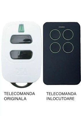Telecomanda poarta garaj 2 butoane cod saritor frecventa 433.92MHz Dea GTi2 compatibila cu originalul (810/2) foto