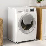 vidaXL Baza pentru Mașina de Spălat cu Roți 2 pcs Lungime 46-71 cm 300 kg