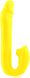 Vibrator Leso Sucking Fyni Yellow