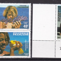 Polinezia 1986 copii, fauna MI 445-447 MNH