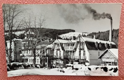 Borsec - Vedere din statiune - Circulata, 1964 foto