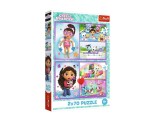 Puzzle Trefl Gabby's Dollhouse, 2 x 70 piese, Lean 26358