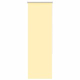 Jaluzea cu role opace galben 40x130 cm lățime material 35,7 cm