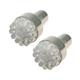 Set Bec 1 Faza BA15S 12 Led 12V Lumina Galbena Cod 1156 220219-8, General