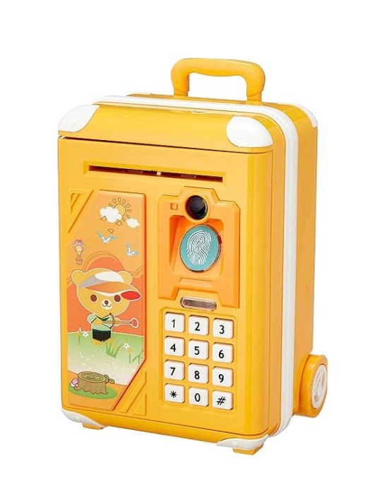 Pusculita Interactiva, Cu Sunete si Lumini, functie de inchidere pe amprenta