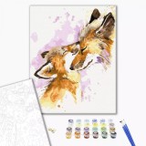 Pictura pe numere - Iubire neconditionata, 40x50 cm | Brushme