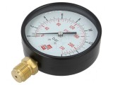 Manometru pentru lichide și gaze 100mm din oțel