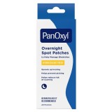 Plasturi pentru Fata, Panoxyl, Overnight Spot Patches, Anti-Acnee, Reduc Inflamatia si Roseata, fara Parfum, 20 buc