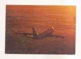 FA167 - Carte Postala - GERMANIA - Lufthansa B 747, circulata 1985