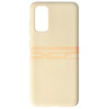 Husa Silicon Samsung Galaxy S20, Model Gardenia, Calitate Premium