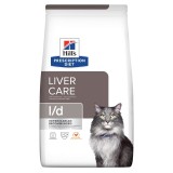 Hill's Prescription Diet Feline L/D hrana uscata terapeutica pisici 1.5 kg pentru suport hepatic
