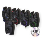 Set de avertizori si statie 4 +1 ZX8 Pro - Zfish