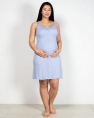 Rochie maternity cu imprimeu si sistem de alaptare 22ALN23005 foto