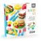 Set de creatie cu plastilina - Decoreaza burgerul, Eurekakids