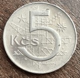 C50 - Moneda foarte veche - Cehoslovacia - 5 kororane - 1980