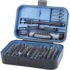 Set de surubelnite de precizie, 130 in 1, Cu surubelnita 120 de biti