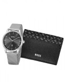 Ceas Barbati, Hugo Boss, Reason 1570159, Set cu Portofel - Marime universala