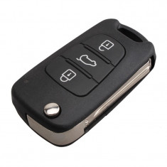 Cheie Auto Completa Techstar® KIA, K2 K3 K5 Rio3, ID46, 433Mhz, TOY40, 3 Butoane