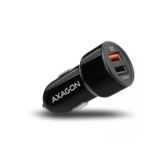 Incarcator auto Smart 5V 2.4A + QC3.0 30W negru Axagon PWC-QC5 foto