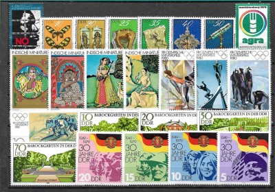 C5455 - lot Germania Democrata - timbre nestampilate MNH foto