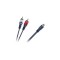 Cablu Y RCA mama la 2x RCA tata 0.2m Cabletech