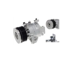 Compresor climatizare AC OEM/OES (Valeo), SUZUKI SX4, 08.2019-; VITARA, 07.2019- motor 1.4 Boosterjet, 107 mm, cu 8 prezoane, Valeo type: DKV; MHEV foto