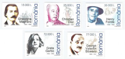 |Romania, LP 1672/2005, Aniversari - Comemorari - Personalitati 2005 (I), MNH foto