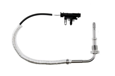 Senzor temperatura filtru particule Volvo C30 D3, D4 2010-, S40 D3, D4 2010-, Xc60 D3, D4, D5 2011-, in fata la filtru de particule diesel, NTY EGT-V foto