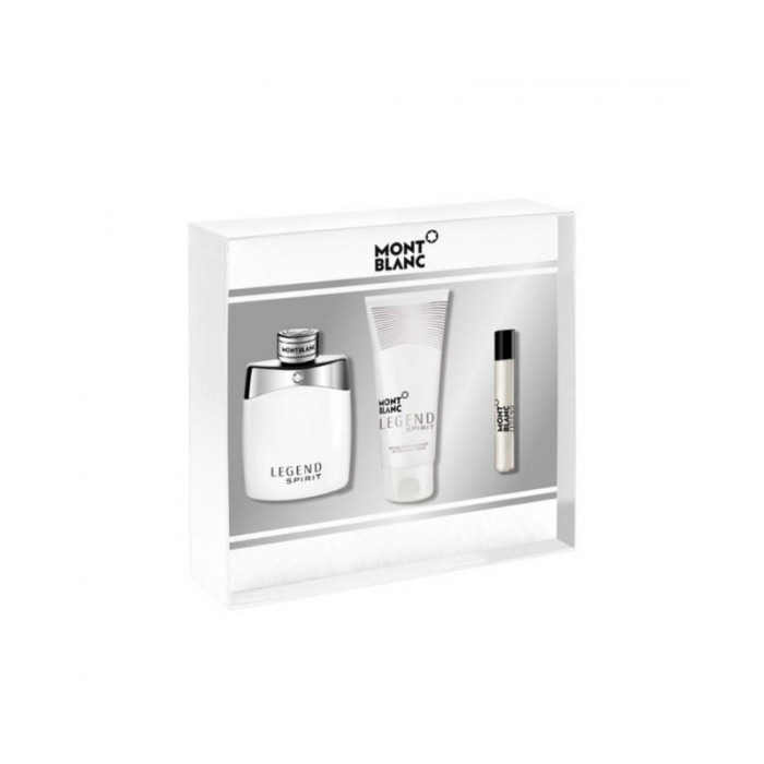 Set cadou Mont Blanc Legend Spirit pentru bărbați EDT 100 ml + 100 ml душ гел + EDT 7.5ml