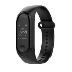 Bratara fitness FOXMAG24, masurare ritm cardiac si alte functii ale organismului, USB, Bluetooth, culoarea neagra