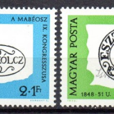 UNGARIA 1972, Ziua Marcii Postale, MNH, serie neuzata