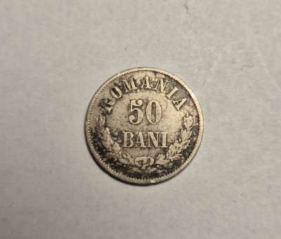 50 bani 1876 foto