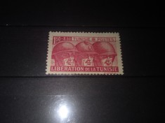 TIMBRE TUNISIA 1945 foto