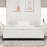 VidaXL Cadru de pat Crem 200x200 cm din țesătură corduroy