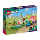 LEGO Friends - Bicicleta pentru salvarea cainilor 41738, 125 piese