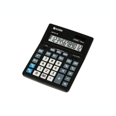 Calculator de birou 12 digiți 205 x 155 x 35 mm Eleven CDB1201-BK foto