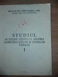 Studiul actiunii vintului asupra constructiilor zonelor urbane 1