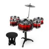 Set Tobe Copii Bontempi, 7 Piese, 3 ani+ Drum - Jucarie Muzicala Completa cu Cimbal si Bete