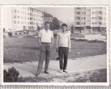 Bnk foto Blocuri in Resita - 1974, Alb-Negru, Romania de la 1950, Cladiri