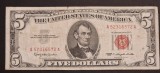 America 5 Dolari 1963 seria A52316572A