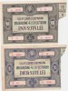 Lot 2 obligațiuni CEC RPR 4% cu c&acirc;știguri, 100 și 200 lei, 1964