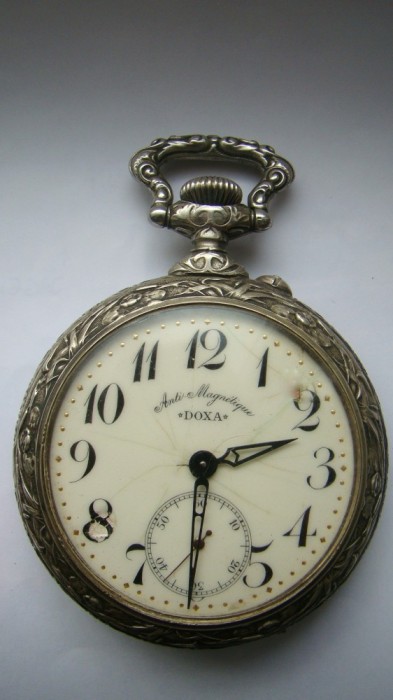 CEAS ELVETIAN - DOXA HUNTING ANTIQUE 1905&#039;s SWISS ULTIMATE ART DECO