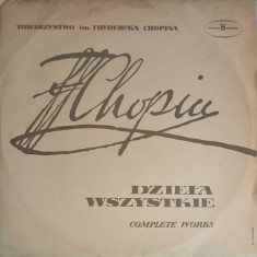 Disc vinil, LP. DZIELA WSZYSTKIE. SCHERZA-Lidia Grychtolwna, Fryderyk Chopin