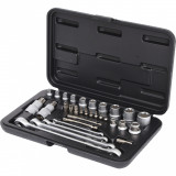 Ks Tools Set Chei Tubulare Torx 1/4&amp;quot;, 3/8&amp;quot;, 1/2&amp;quot; 31 Piese 911.4302, General