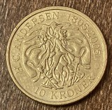 C50 - Moneda foarte veche - Danemarca - 10 coroane / kroner - 2006