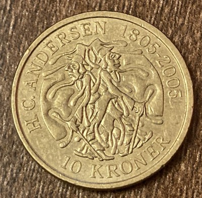 C50 - Moneda foarte veche - Danemarca - 10 coroane / kroner - 2006 foto