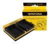 Patona Dual incarcator pentru Sony NP-FS11 DCR-PC DCRPC1 DCR-PC1 DCRPC2 DCR-PC2 DCRPC3 inkl. Micro-USB Ka