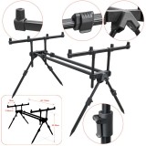 Rod pod Baracuda #12 pentru 4 lansete model 2022, 3 posturi