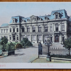 Carte postala clasica , Bucuresti , Palatul Regal , necirculata